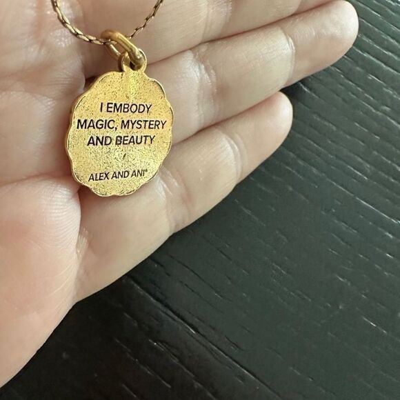 Alex and Ani gold, mermaid necklace. - Picture 4 of 5